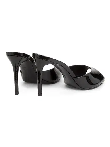 Schutz Women's Cloe 100MM Patent Leather Sandals - Black - Size 9.5 | Thumbnail 3 Schutz Women's Cloe 100MM Patent Leather Sandals - Black - Size 9.5 | Thumbnail 3