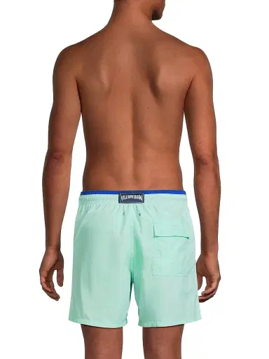 Vilebrequin Men's Unis Swim Shorts - Blue | Thumbnail 5