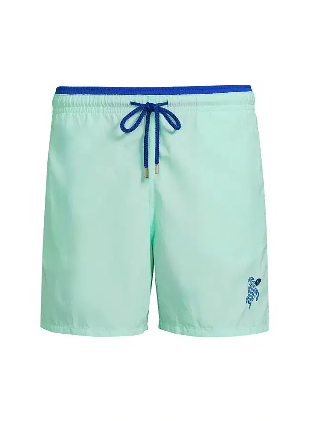 Vilebrequin Men's Unis Swim Shorts - Blue
