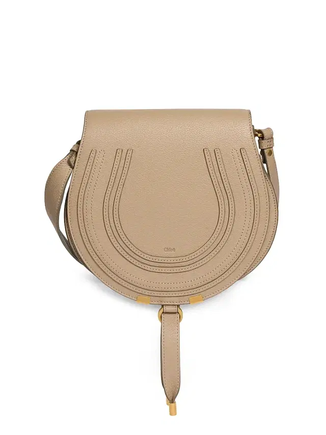 Chloé Women's Marcie Leather Saddle Bag - Boyish Brown