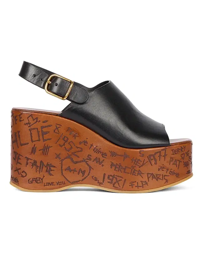 Chloé Women's Maxime Platform Sandals - Black