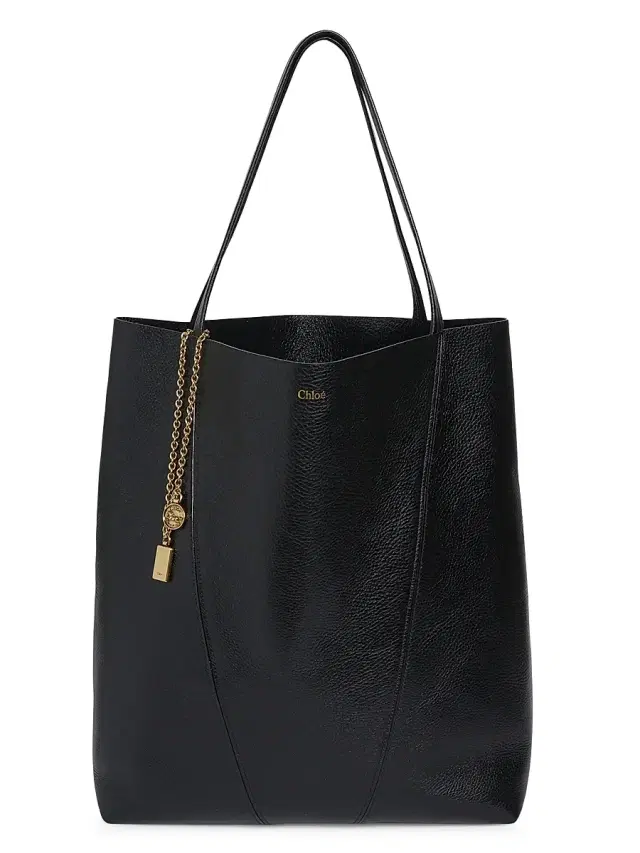 Chloé Women's  Spin Leather Tote Bag - Black
