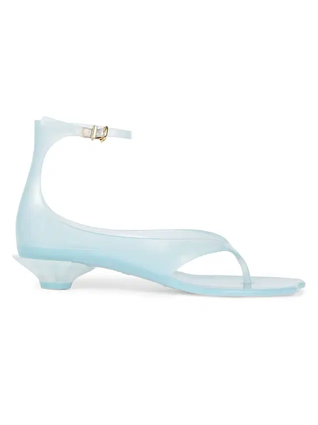 Chloé Women's Chloa 25MM Jelly Thong Sandals - Spearmint