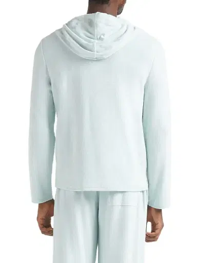 Vilebrequin Men's Terry Cotton-Nylon Hoodie - Pacific - Size XXL | Thumbnail 5 Vilebrequin Men's Terry Cotton-Nylon Hoodie - Pacific - Size XXL | Thumbnail 5
