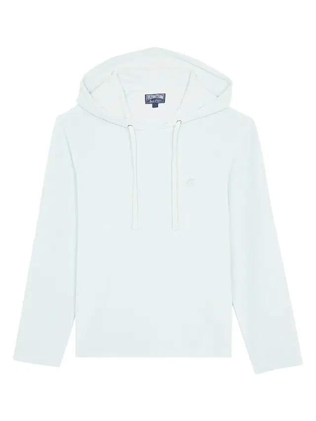 Vilebrequin Men's Terry Cotton-Nylon Hoodie - Pacific