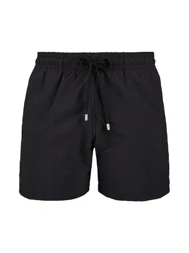 Vilebrequin Men's Unis Swim Trunks - Black | Thumbnail 1