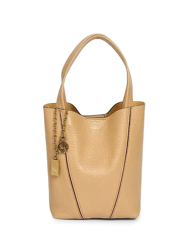 Chloé Women's  Spin Leather Tote Bag - Sweet Beige