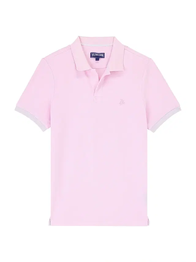 Men's Cotton Polo Shirt - Guimauve