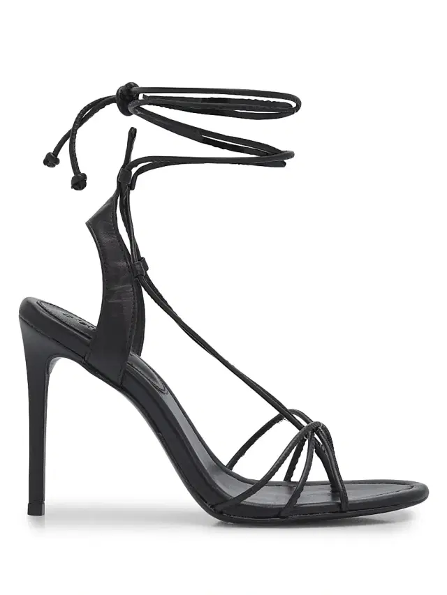 Schutz Women's Demetria 100MM Stiletto Sandals - Black