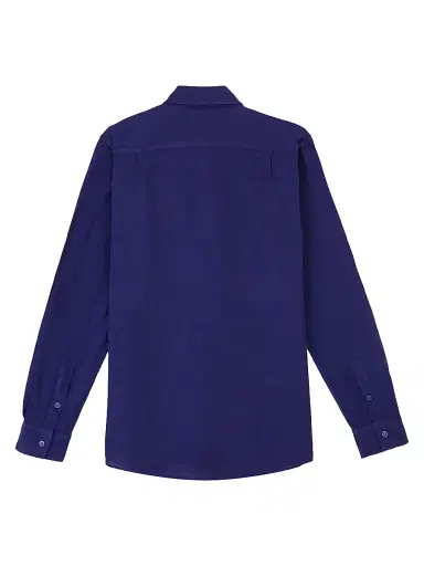 Vilebrequin Men's Long-Sleeve Linen Shirt - Midnight | Thumbnail 3 Vilebrequin Men's Long-Sleeve Linen Shirt - Midnight | Thumbnail 3