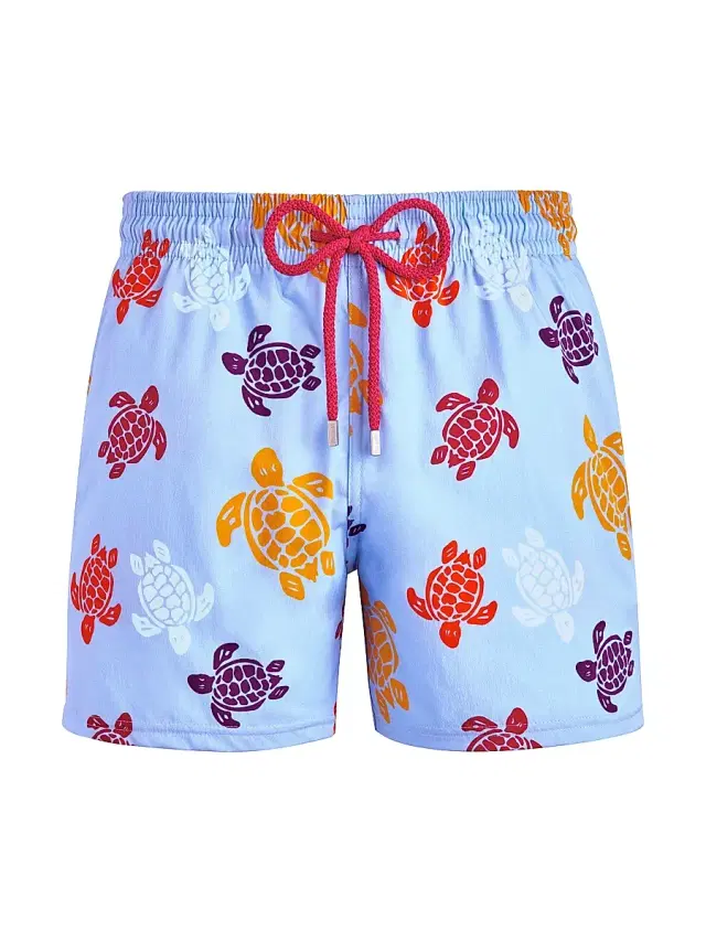 Vilebrequin Men's Multicolor Tortoise Swim Trunks