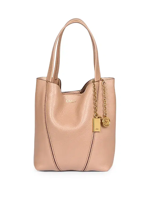 Chloé Women's  Spin Leather Tote Bag - Woodrose