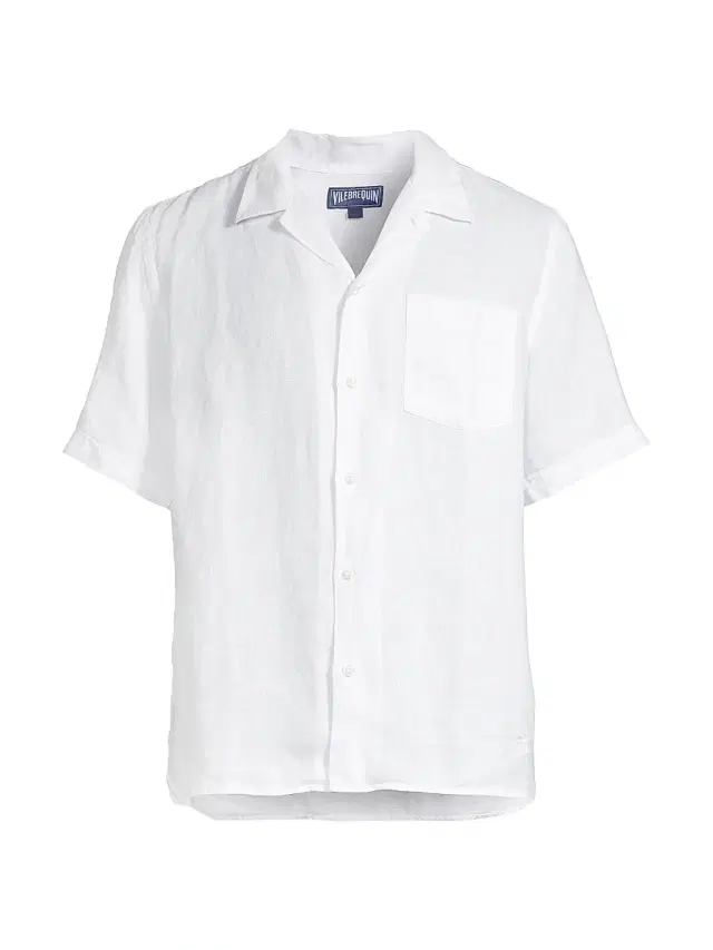 Men's Charli Linen Shirt - White