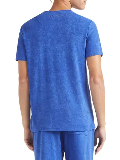 Vilebrequin Men's Cotton-Blend Crewneck T-Shirt - Marrakech | Thumbnail 5 Vilebrequin Men's Cotton-Blend Crewneck T-Shirt - Marrakech | Thumbnail 5