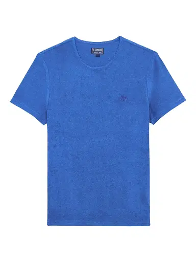 Vilebrequin Men's Cotton-Blend Crewneck T-Shirt - Marrakech | Thumbnail 1 Vilebrequin Men's Cotton-Blend Crewneck T-Shirt - Marrakech | Thumbnail 1