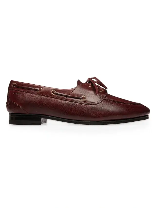 BALLY Women's Pathy Leather Loafers - Andorra - Size 8