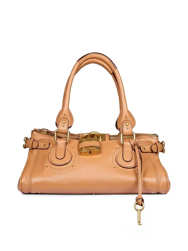 Chloé Women's Paddington Leather Shoulder Bag - Mustang Brown