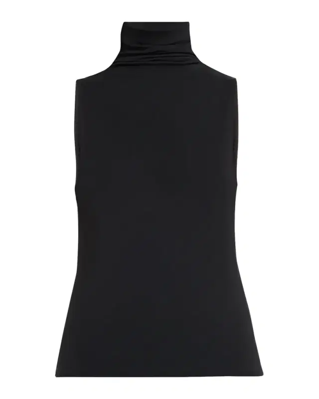 Vince Sleeveless Turtleneck Top