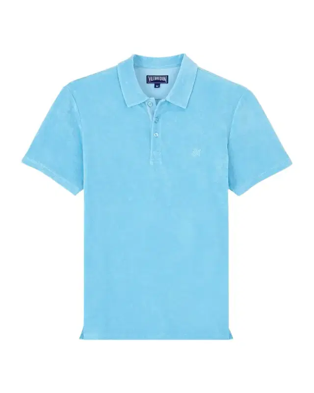 Men's Organic Terry Polo Shirt