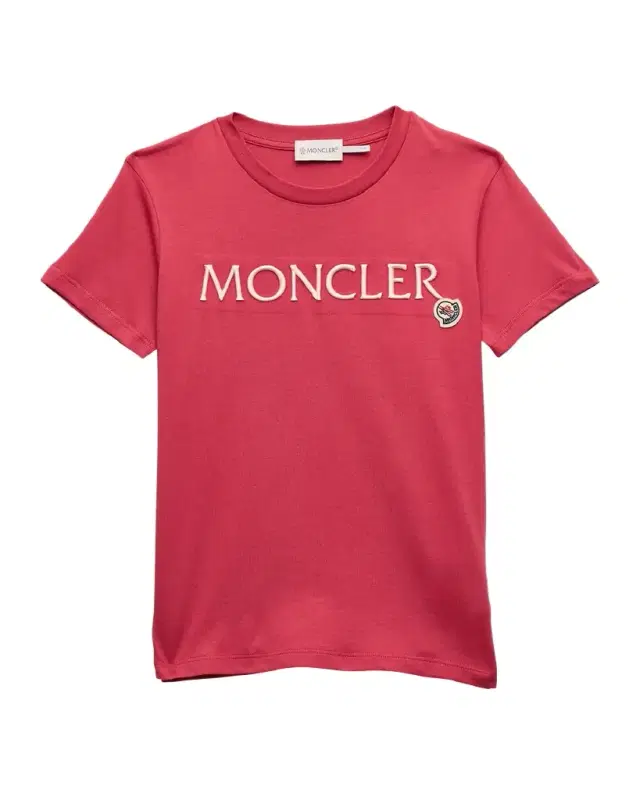 Girl 's Embroidered Logo-Print T-Shirt
