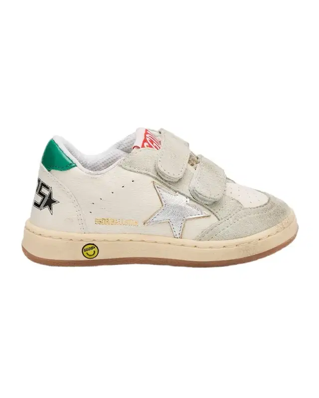 Kid 's Ballstar Low-Top Leather Sneakers