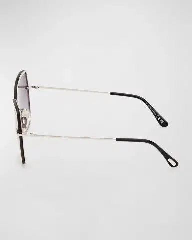 TOM FORD Nickie Metal Butterfly Sunglasses | Thumbnail 4