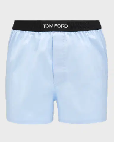 TOM FORD Men 's Cotton Poplin Stretch Boxer Shorts | Thumbnail 3