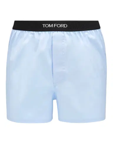 TOM FORD Men 's Cotton Poplin Stretch Boxer Shorts | Thumbnail 1