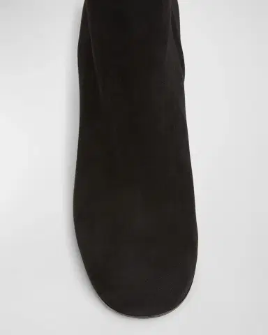 Gianvito Rossi Joelle Suede Block-Heel Booties | Thumbnail 5 Gianvito Rossi Joelle Suede Block-Heel Booties | Thumbnail 5