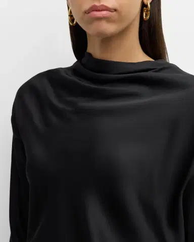 A.L.C. Georgia Cowl-Neck Cutout Top | Thumbnail 5