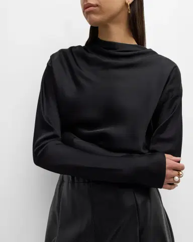 A.L.C. Georgia Cowl-Neck Cutout Top | Thumbnail 7