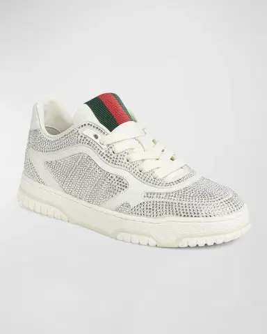 Gucci Crystal Web Low-Top Sneakers | Thumbnail 2