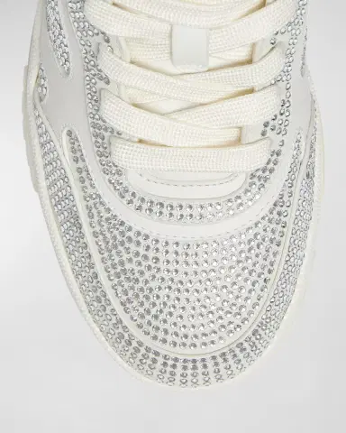 Gucci Crystal Web Low-Top Sneakers | Thumbnail 5