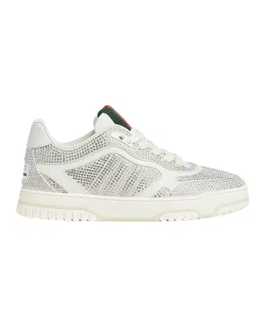Gucci Crystal Web Low-Top Sneakers | Thumbnail 1