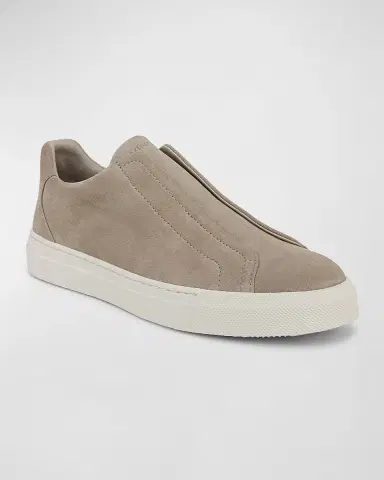 Vince Men's Lakewood Suede Low-Top Sneakers | Thumbnail 2 Vince Men's Lakewood Suede Low-Top Sneakers | Thumbnail 2