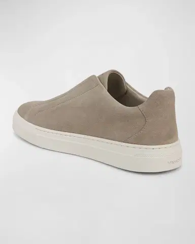 Vince Men's Lakewood Suede Low-Top Sneakers | Thumbnail 3 Vince Men's Lakewood Suede Low-Top Sneakers | Thumbnail 3