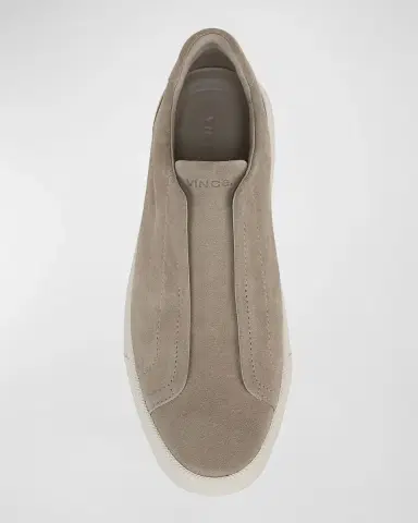 Vince Men's Lakewood Suede Low-Top Sneakers | Thumbnail 4 Vince Men's Lakewood Suede Low-Top Sneakers | Thumbnail 4