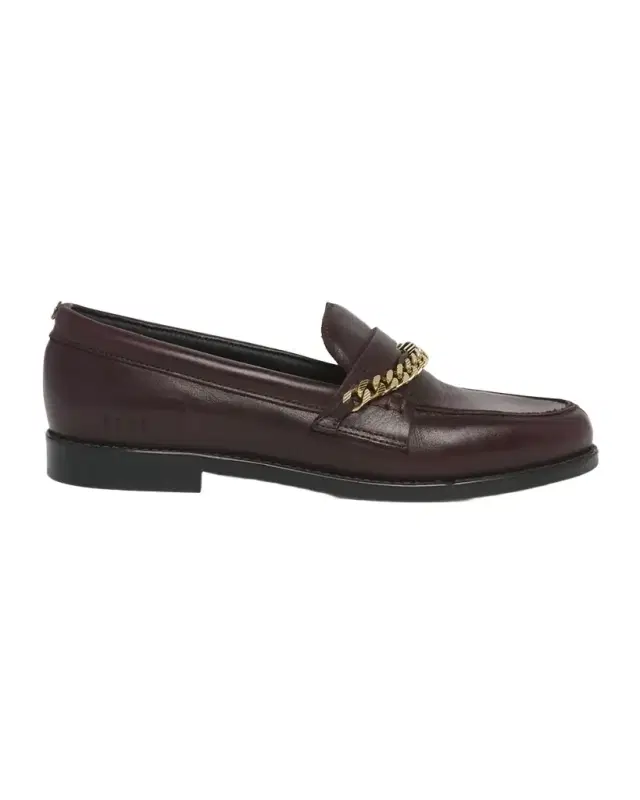 Golden Goose Jerry Chain Leather Penny Loafers
