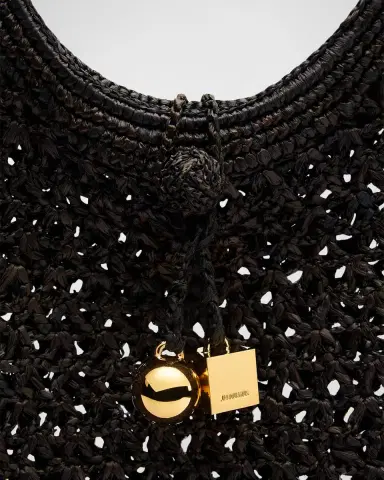 Jacquemus Le Rond Raffia Top-Handle Bag | Thumbnail 2
