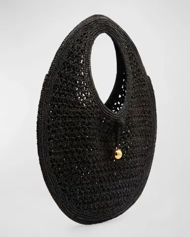 Jacquemus Le Rond Raffia Top-Handle Bag | Thumbnail 4