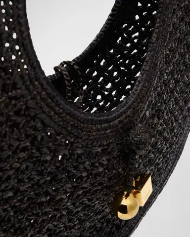 Jacquemus Le Rond Raffia Top-Handle Bag | Thumbnail 1