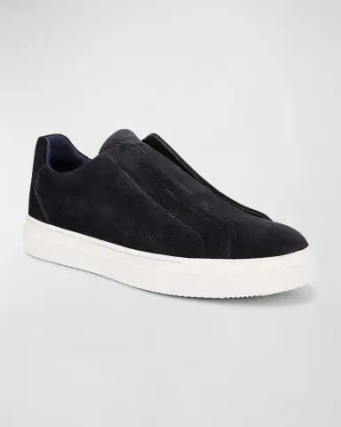 Vince Men's Lakewood Suede Low-Top Sneakers | Thumbnail 2 Vince Men's Lakewood Suede Low-Top Sneakers | Thumbnail 2