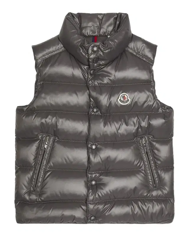 Moncler Boy 's Tib Logo Quilted Vest