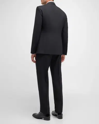 Ralph Lauren Purple Label Men's Gregory Hand-Tailored Wool Peak Tuxedo | Thumbnail 3 Ralph Lauren Purple Label Men's Gregory Hand-Tailored Wool Peak Tuxedo | Thumbnail 3