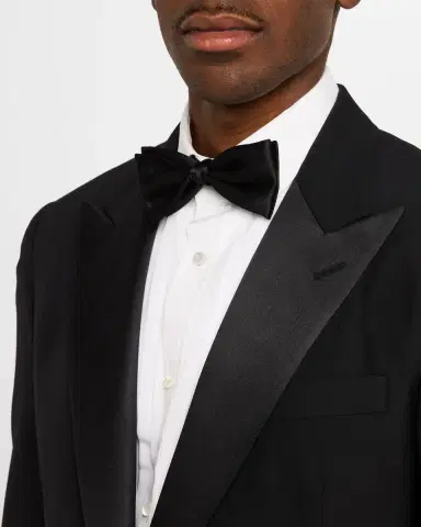 Ralph Lauren Purple Label Men's Gregory Hand-Tailored Wool Peak Tuxedo | Thumbnail 6 Ralph Lauren Purple Label Men's Gregory Hand-Tailored Wool Peak Tuxedo | Thumbnail 6