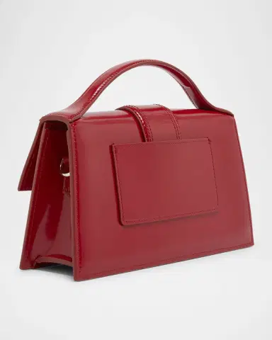 Jacquemus Le Grand Bambino Leather Top Handle Flap Bag | Thumbnail 2 Jacquemus Le Grand Bambino Leather Top Handle Flap Bag | Thumbnail 2