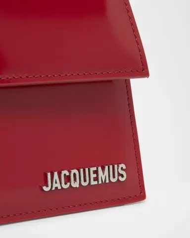 Jacquemus Le Grand Bambino Leather Top Handle Flap Bag | Thumbnail 5 Jacquemus Le Grand Bambino Leather Top Handle Flap Bag | Thumbnail 5