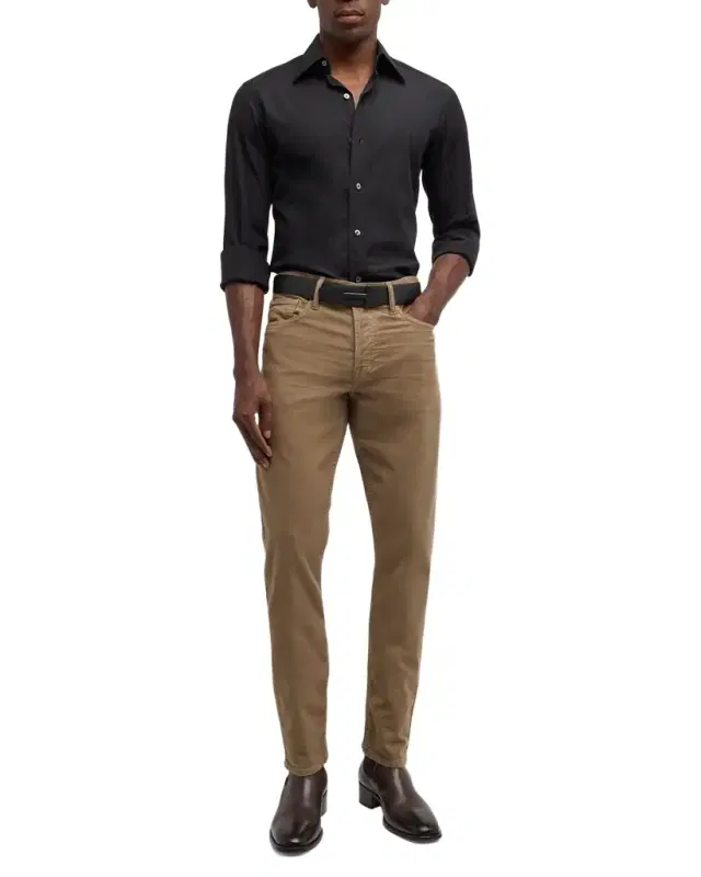 TOM FORD Men 's Moleskin Slim-Fit Jeans