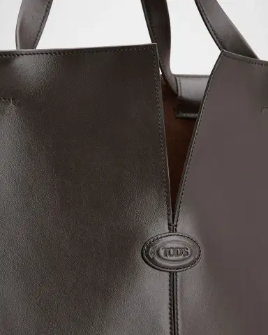 Tod's Medium Leather Di Folio Tote Bag | Thumbnail 3 Tod's Medium Leather Di Folio Tote Bag | Thumbnail 3