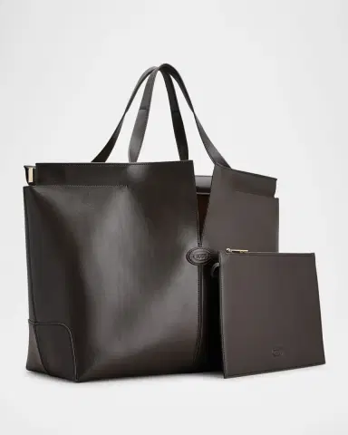 Tod's Medium Leather Di Folio Tote Bag | Thumbnail 5 Tod's Medium Leather Di Folio Tote Bag | Thumbnail 5